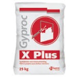 GYPROC  PLATRE  X PLUS 25kg   45/Pal Plâtre  Monocouche  (Rouge) 8.2kg/m²/cm 